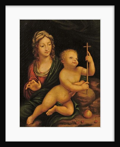Madonna of the Yarnwinder by Leonardo da (manner of) Vinci