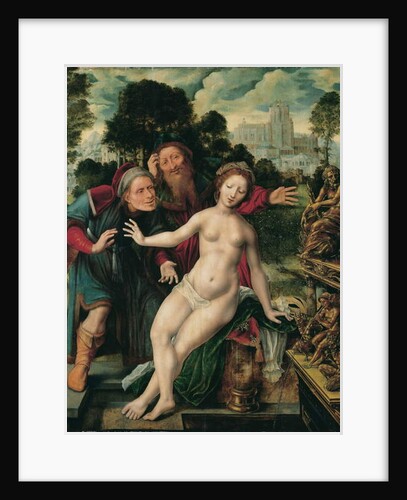 Susannah and the Elders by Jan Massys or Metsys