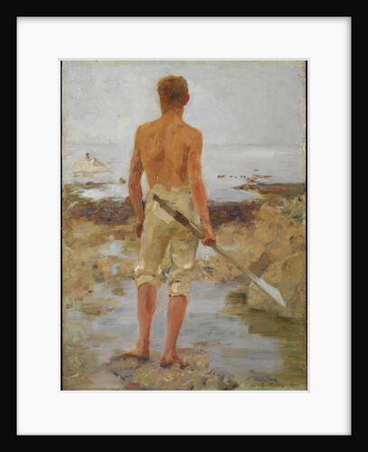 A Boy with an Oar by Henry Scott Tuke