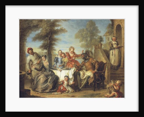 Don Quixote at the Inn by Charles Antoine Coypel