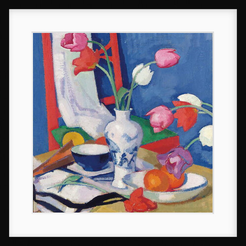 Red Chair and Tulips, c.1919 by Samuel John Peploe