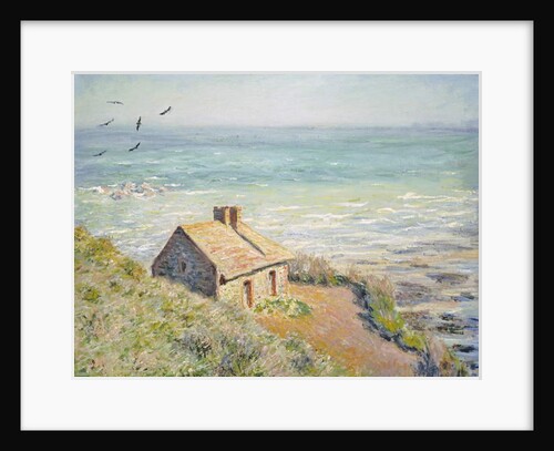 The Customs Hut, Morning, 1882 by Claude Monet