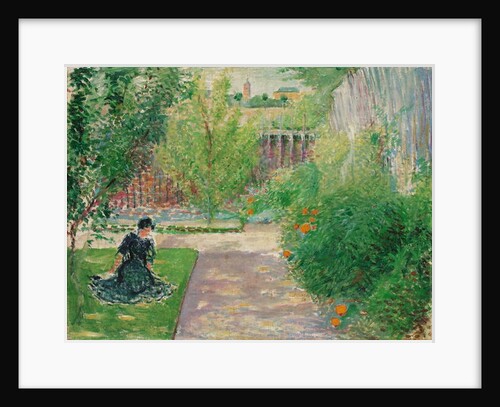 Sunny Garden, 1908 by August Macke