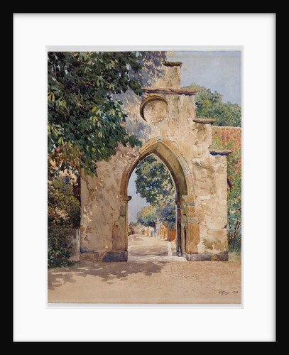The Old Archway, 1918 by Gunnar Widforss