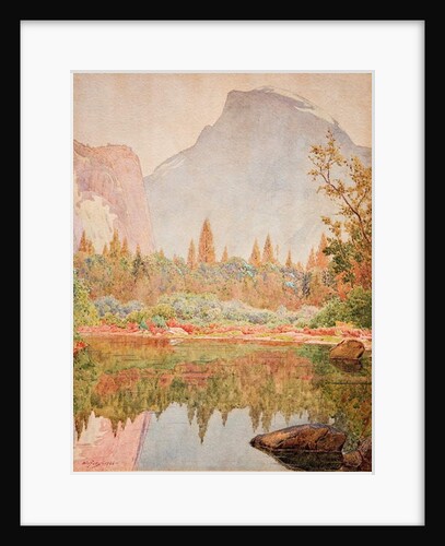 Half Dome, Yosemite, 1926 by Gunnar Widforss