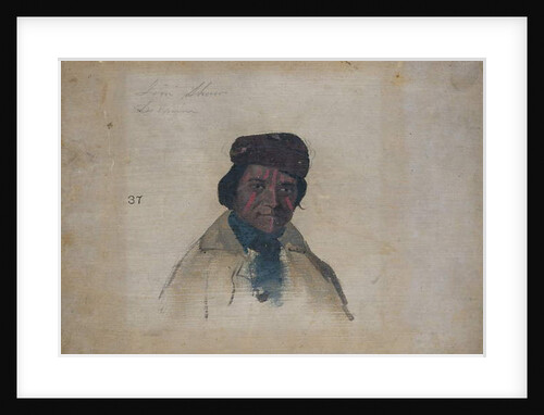 Jim Shaw, Delaware, 1843 by John Mix Stanley
