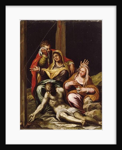 The Lamentation Over the Dead Christ by Paolo Farinati