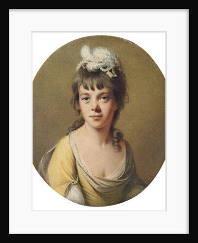 Portrait of Miss Harriet Hope by Joseph Wright of Derby