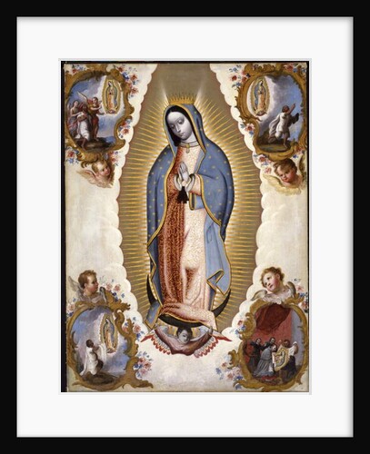 The Virgin of Guadalupe by Mexican School