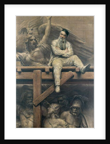 Francois Rude Working on the Arc de Triomphe, 1893 by Joseph-Noel Sylvestre