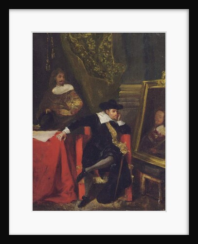 Cromwell at Windsor Castle, 1828 by Ferdinand Victor Eugene Delacroix