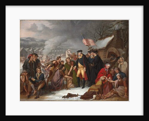 George Washington at Valley Forge, preliminary sketch, 1854 by Tompkins Harrison Matteson