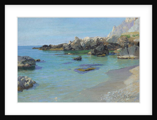 On the Capri Coast by Paul von Spaun