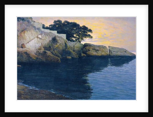 The Coast off Dubrovnik, 1905 by Paul von Spaun