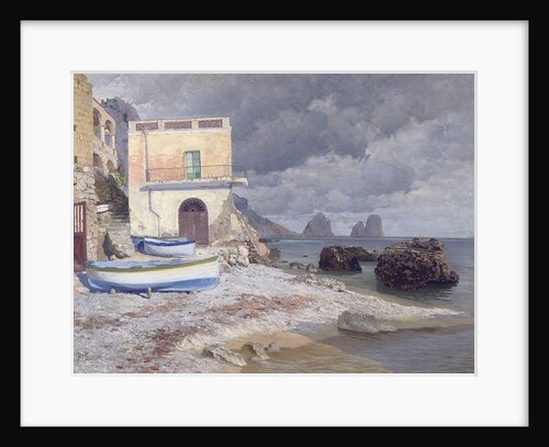 A Capri Villa, 1926 by Paul von Spaun