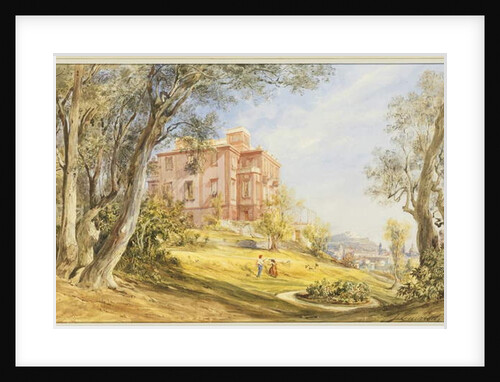 Villa Madama, Rome, 1855 by Jacques Guiaud