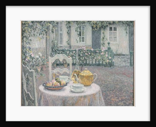 The Pink Tablecloth, 1924 by Henri Eugene Augustin Le Sidaner