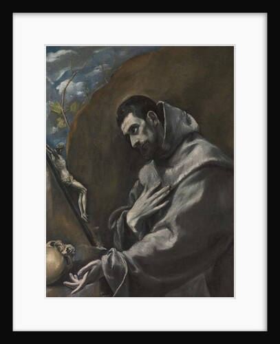 Saint Francis of Assisi in Meditation by El Greco