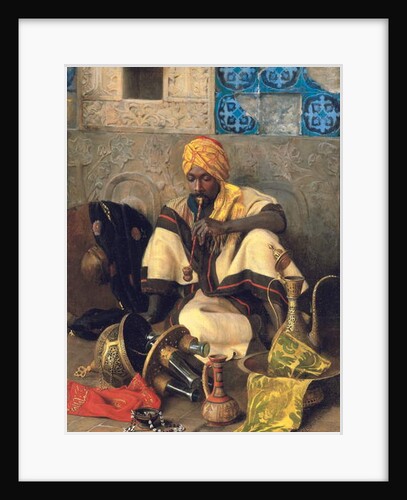 The Arab Smoker by Jean Discart