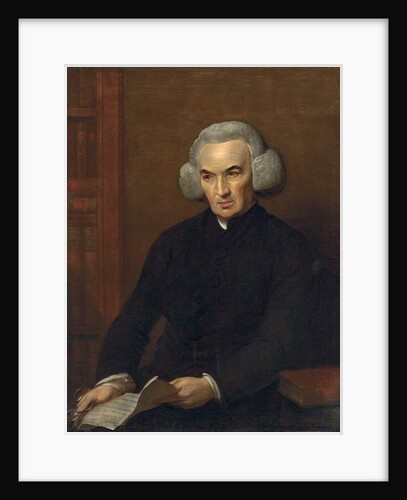 Portrait of Dr. Richard Price, holding a letter from Benjamin Franklin by Benjamin West