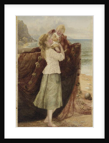 A Fisherman's Children, 1881 by Samuel McCloy