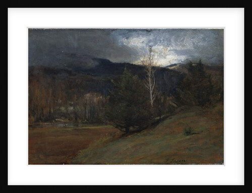November in the Adirondacks, c.1885 by George Snr. Inness