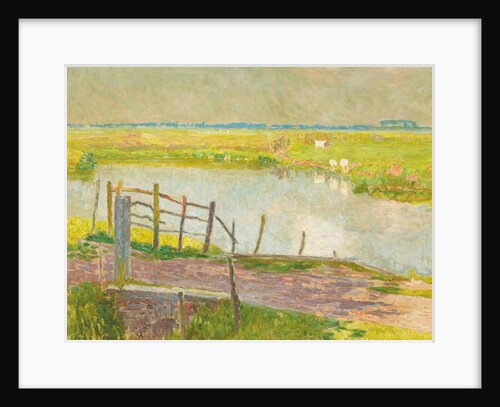 The Fence, The Lys, 1902 by Emile Claus