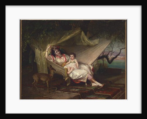 Clementine Stora and her daughter Lucie, Constantinople by Constant Joseph Brochart