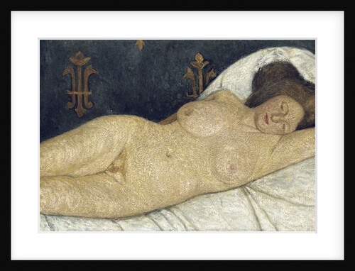 Reclining female nude, 1905-06 by Paula Modersohn-Becker