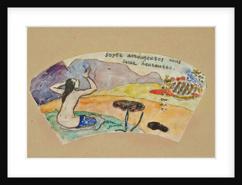 Be In Love You Will Be Happy, 1894 by Paul Gauguin