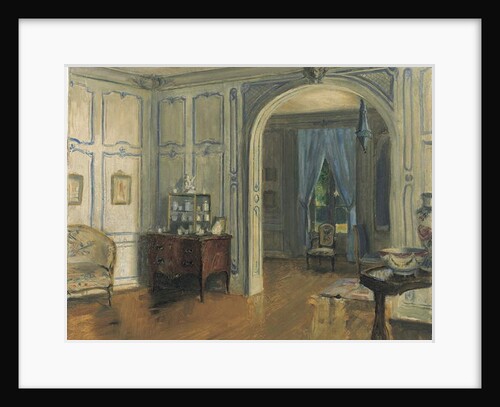 The Salon Carre of the Villa Trianon, c.1910 by Walter Gay