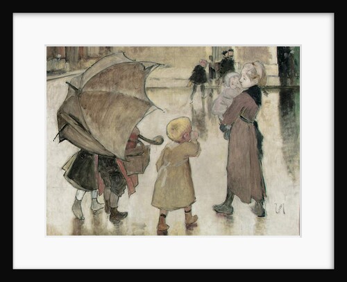 Return to School by Henri Jules Jean Geoffroy