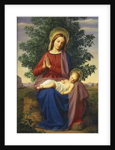 The Madonna and Child, 1855 by Julius Schnorr von Carolsfeld