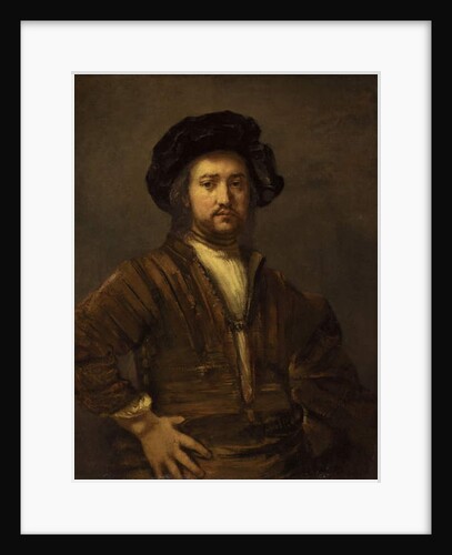 Portrait of a Man with arms akimbo by Rembrandt Harmensz. van Rijn