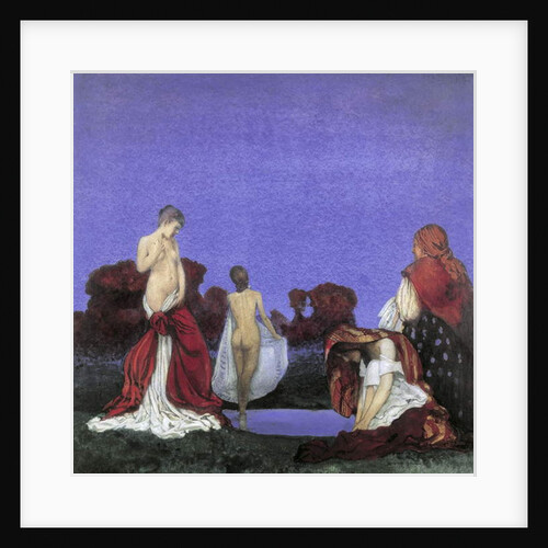 Gypsies Bathing by William Blamire Young