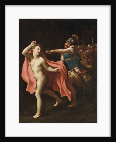 The Betrayal of Christ, with a soldier in pursuit of Mark the Evangelist by Correggio