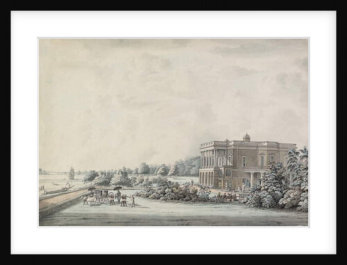 Lady Teignmouth's garden house on the banks of the Hooghly, Calcutta, after 1797 by Hubert Cornish