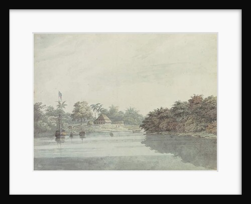 The Governor General's budgerow on the Ganges, Brahmaputra Delta by Hubert Cornish