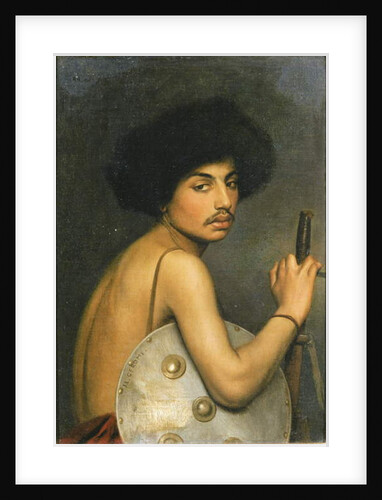 Bisharin Warrior, 1872 by Jean Leon Gerome