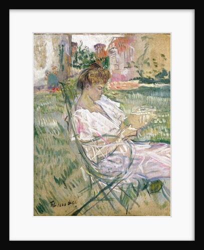 Madame Misia Natanson, 1897 by Henri de Toulouse-Lautrec