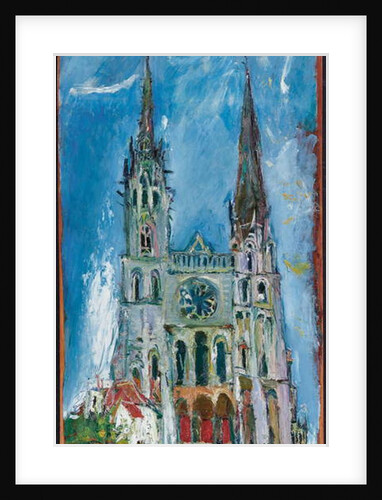 Chartres Cathedral, 1933 by Chaim Soutine