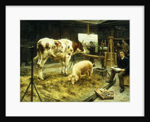 The Animal Painters, 1889 by J. de Pooter
