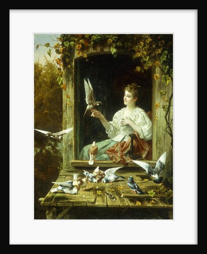 Feeding the Birds by Jan Pieter Portielje