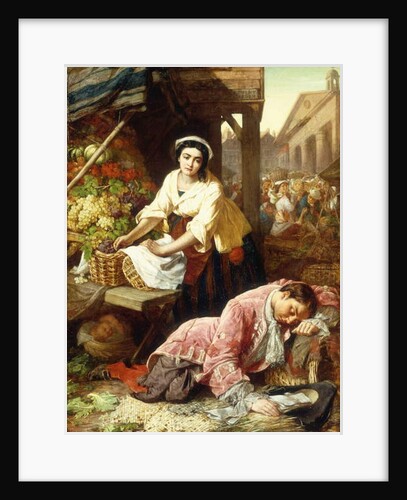 The Distressed Poet, 1866 by Thomas Frank Heaphy