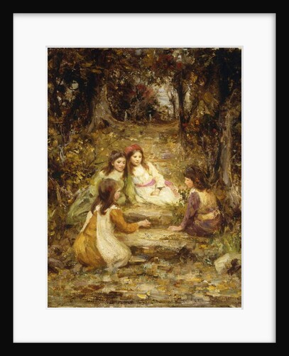 Children in an Orchard by William Stewart MacGeorge