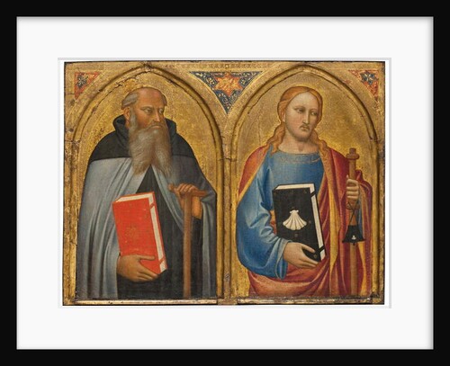 Saint Anthony Abbot and Saint James the Greater by Master of the Misericordia
