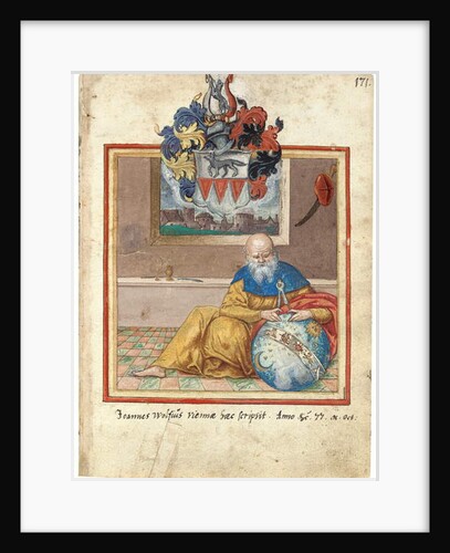 Page from the Album Amicorum of Salomon Schweigger von Sulz, 1576-1608 by School European