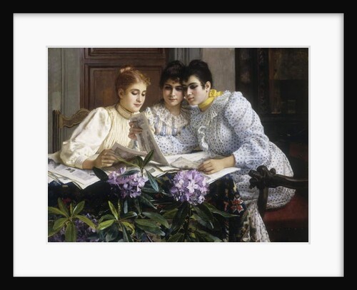 Selecting the Trousseau by Eugen von Blaas