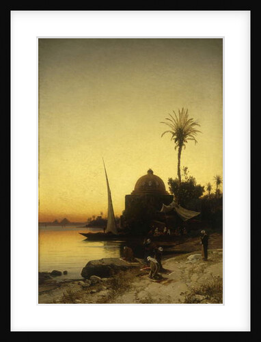 Praying to Mecca by Herman David Salomon Corrodi