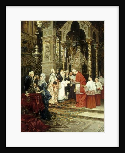 The Christening by Ettore Simonetti